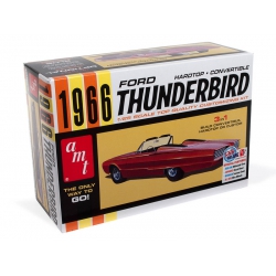 Model Plastikowy - Samochód 1:25 1966 Ford Thunderbird Hardtop/Convertible - AMT1328